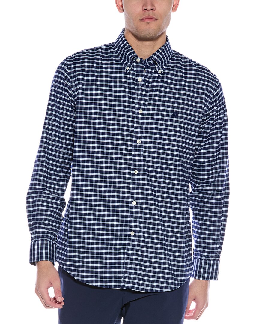 

Рубашка Brooks Brothers Regular Fit Oxford, синий