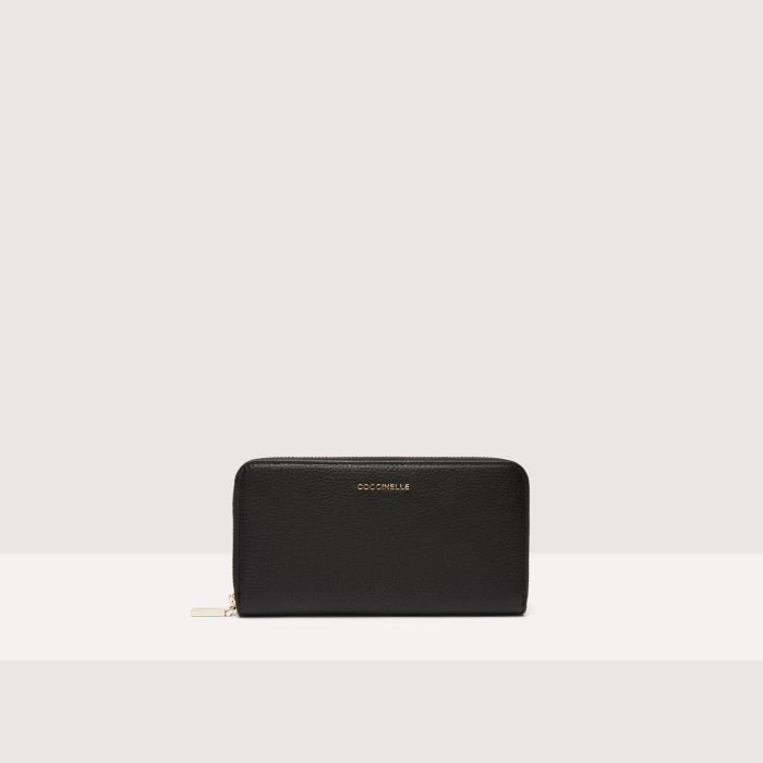 

Кошелек Coccinelle Metallic Soft, цвет Noir