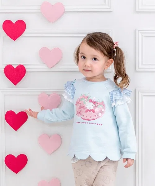 coeur a coeur Толстовка с фестончатым краем