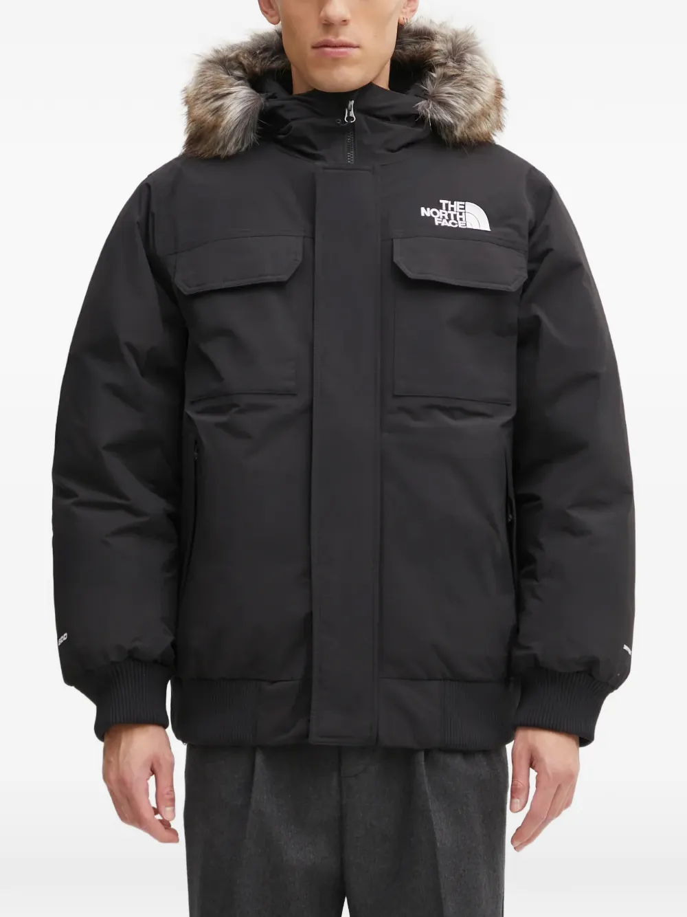 

Куртка McMurdo с капюшоном, отделанным искусственным мехом The North Face, черный