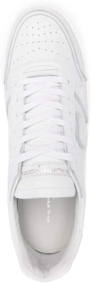 Мужские кроссовки Philippe Model Nice Low из гладкой кожи, черные — фото 2