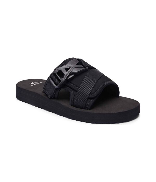 

Тапочки Armani Exchange, черный