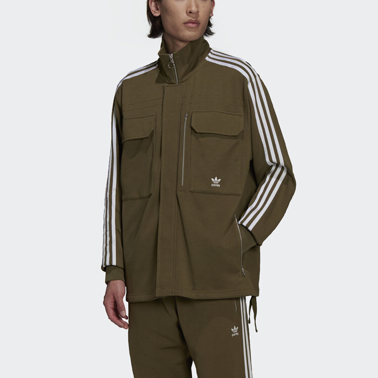 X Work Shirt Parley Повседневная рубашка Adidas Originals, оливковый — фото 2