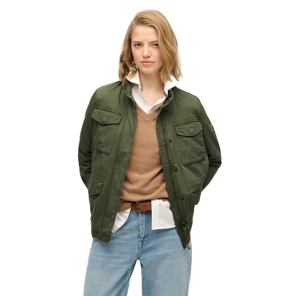 

Куртка Superdry M65 Rookie, зеленый