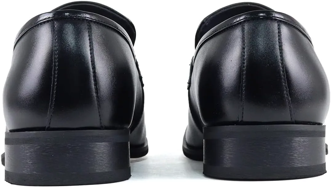 

Мужские японские деловые кожаные лоферы ZINC