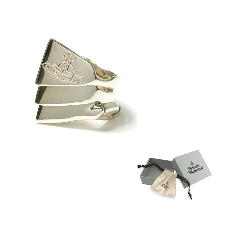 

Vivienne Westwood Костяной 925 серебряный кольцо Unisex Silver