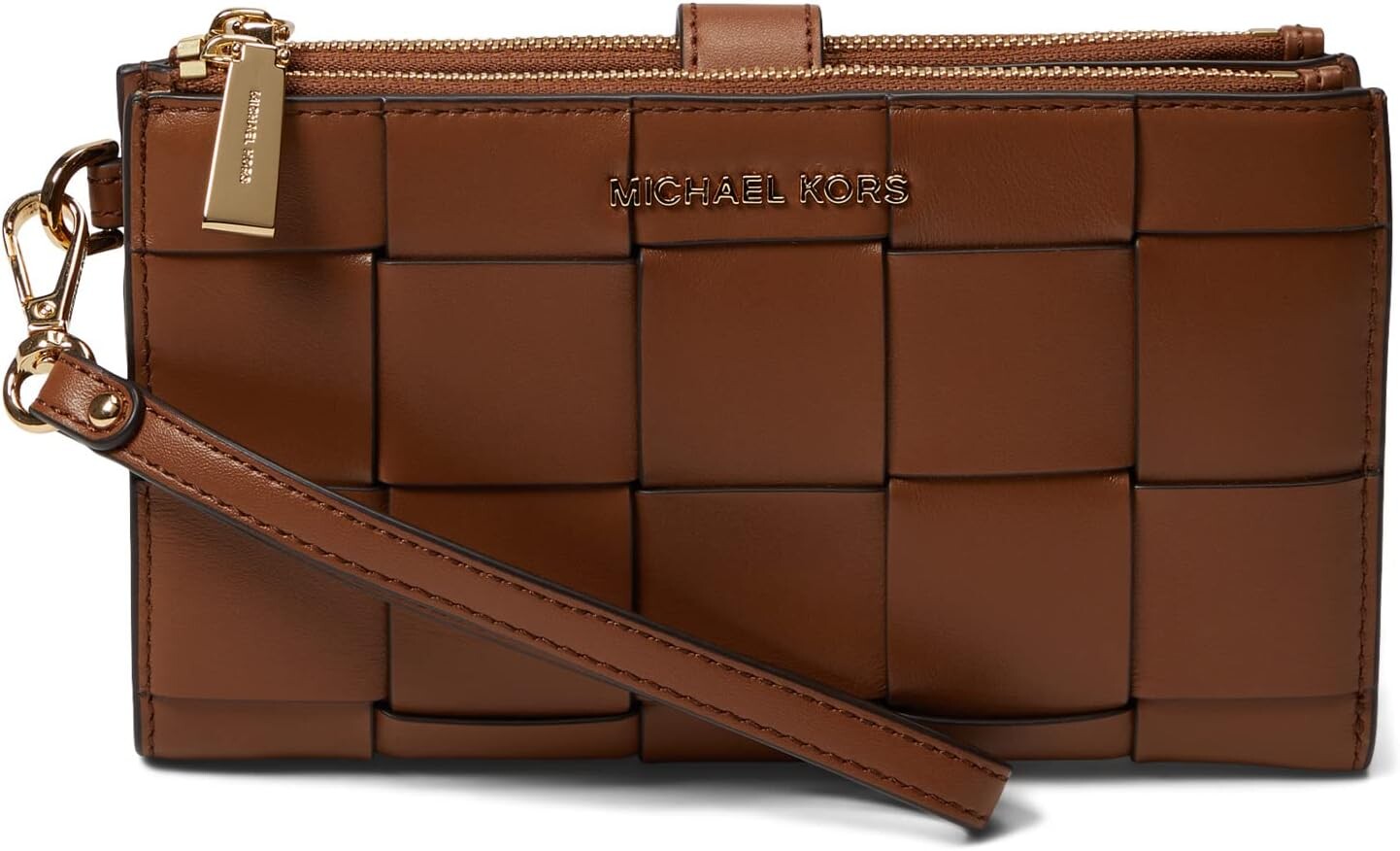 

Сумка Michael Kors Jet Set Double Zip Wristlet, цвет Luggage