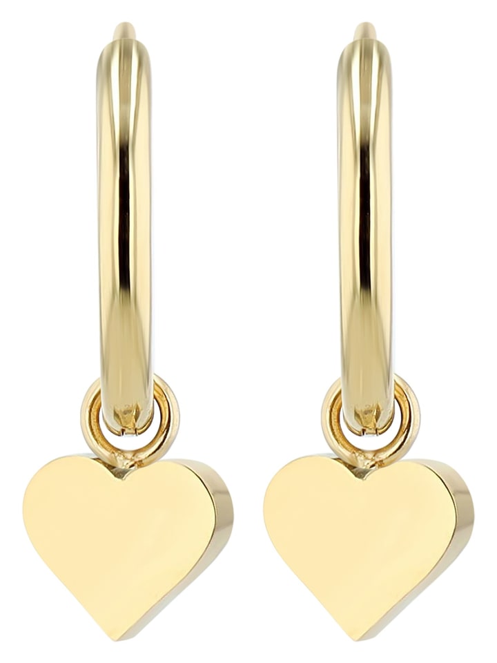 

Adeliás Женский кулон - Сердце. Кулон в форме сердца из нержавеющей стали с золотым покрытием