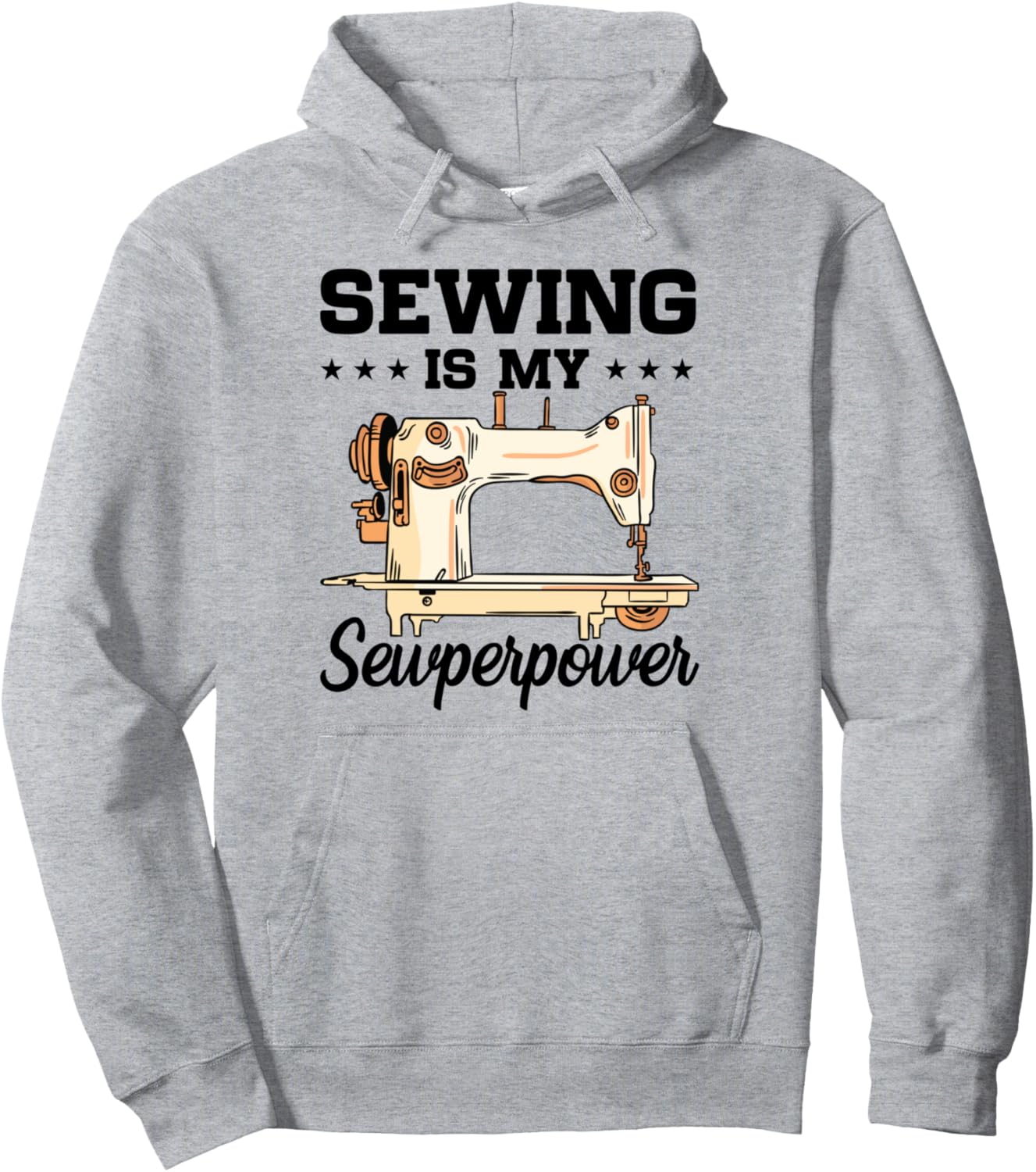 

Худи для любителей шитья и творческих людей, использующих швейные машины Sewing Sewer Tailor Sewing Machine Seamstress, серый