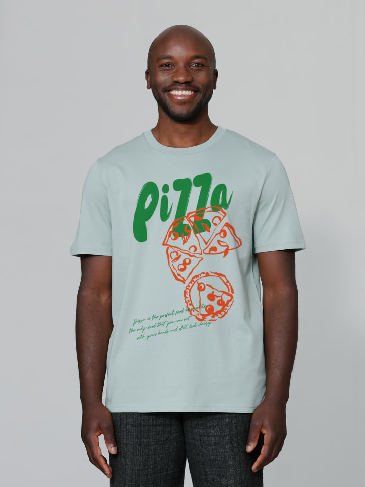 

Футболка wat Apparel T-Shirt Pizza, цвет Aloe