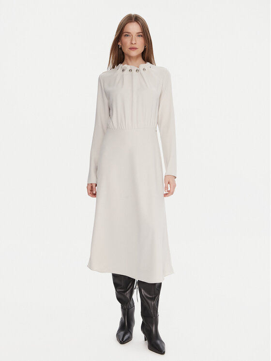 

Повседневное платье regular fit XW000735 AF16125 U1094 Armani Exchange, белый