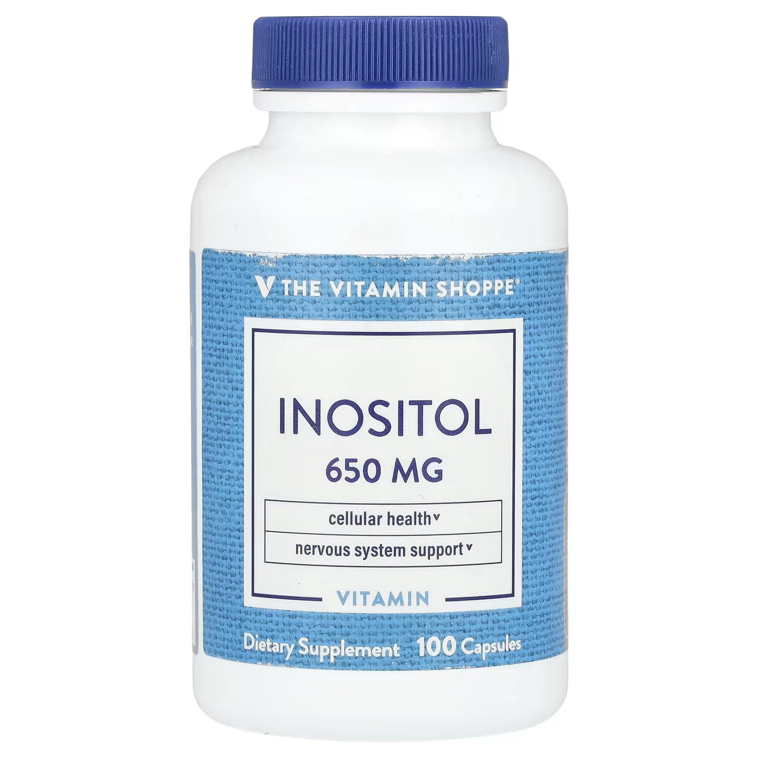 

Инозитол, 650 мг, 100 капсул The Vitamin Shoppe