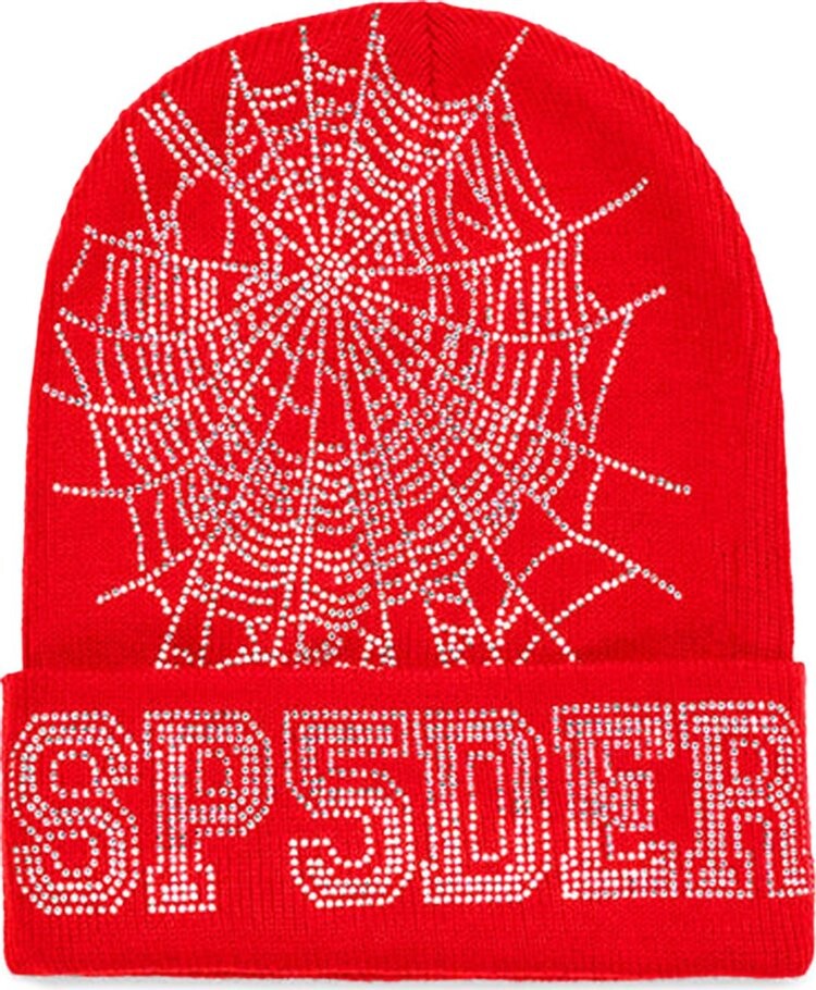 

Шапка Sp5der Web 'Red', красный