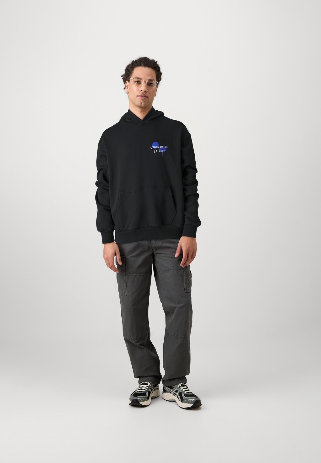 

Джемпер с капюшоном FLORE UNISEX Don't Waste Culture, черный