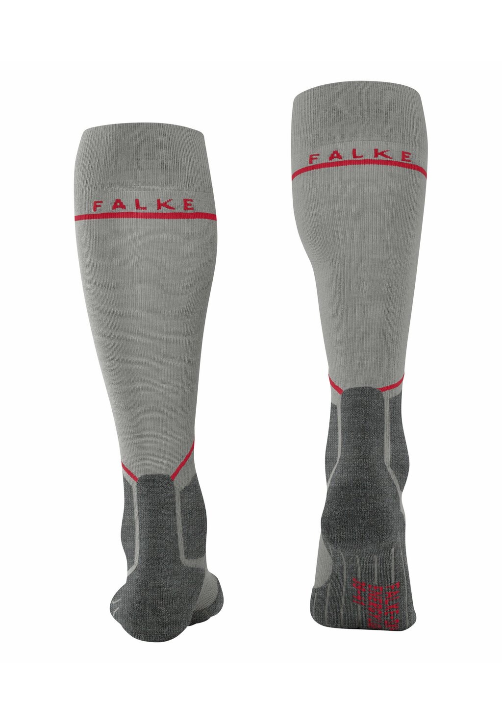 

Носки выше колена BASIC EASY FALKE, серый