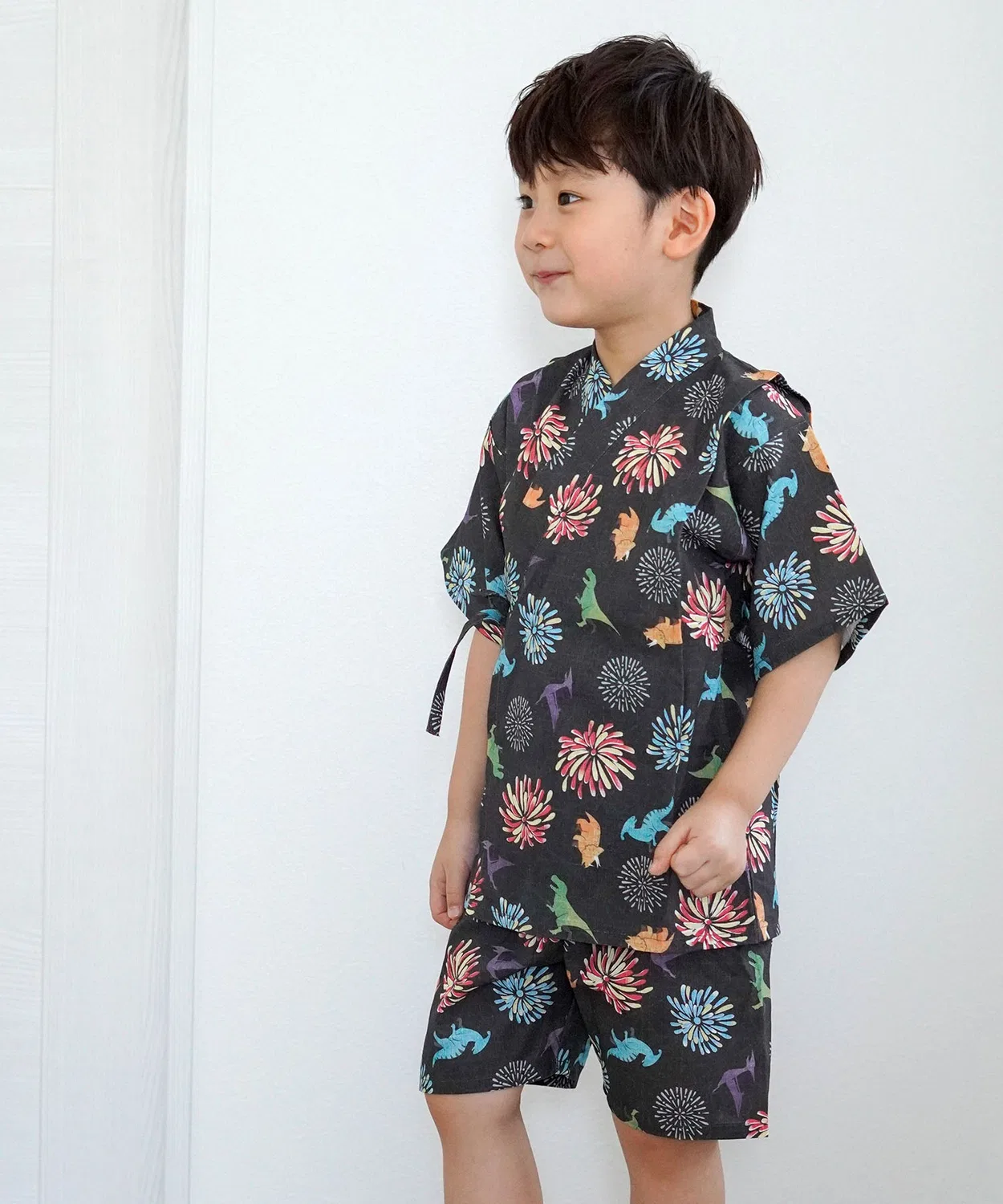 Кимоно-пижама Jinbei белый — фото 2