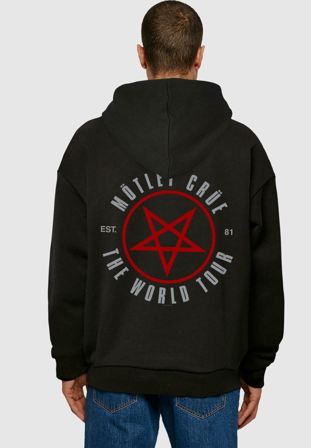 

Толстовка с капюшоном MOTLEY CRUE-BOLT WORLD TOUR ULTRA HEAVY Merchcode, черный