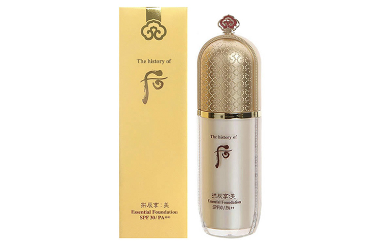 

Gong Jin Heung Beautiful Serums тональная основа Shiny And Clear 40 мл The History Of Whoo
