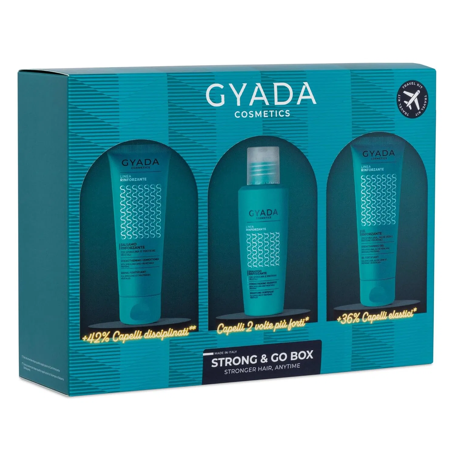 Набор для ухода за волосами Strong & Go Box от GYADA COSMETICS Gyada Cosmetics