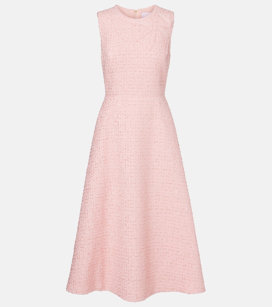 

Платье миди с бантом Carolina Herrera, Blossom Pink