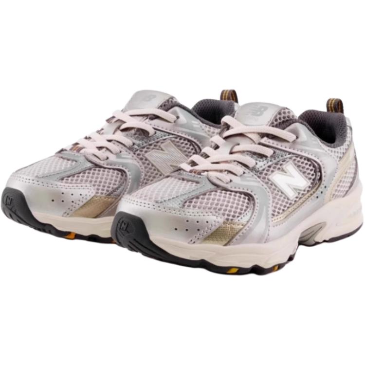 Кроссовки детские NB 530 Low Top для бега New Balance, серый/серебряный — фото 2