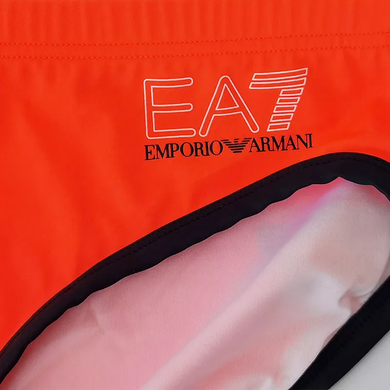 Плавки EMPORIO ARMANI оранжевые — фото 4