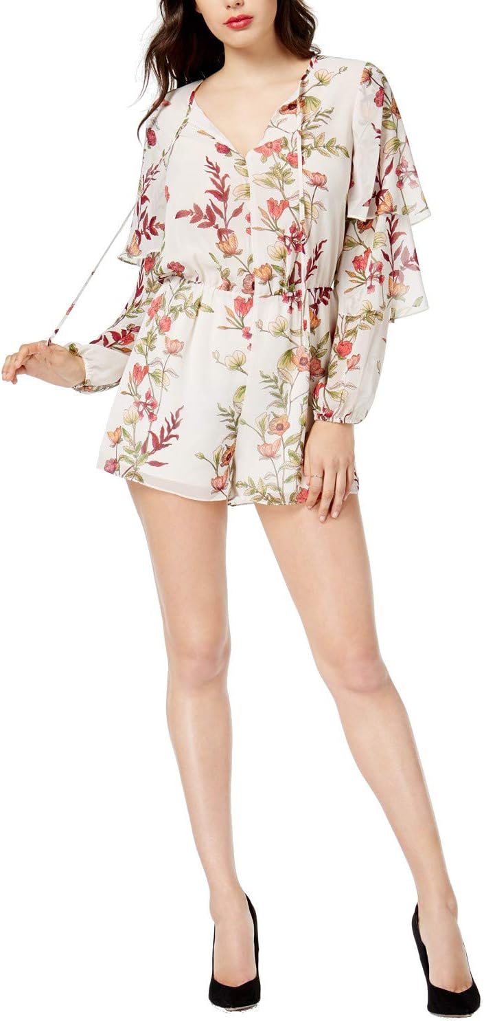 

GUESS женский комбинезон с длинными рукавами Pixie, Verdant Vine White Sand