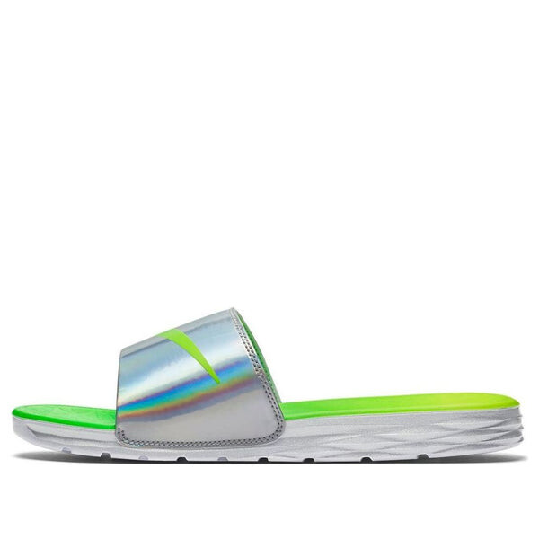 

Кроссовки benassi solarsoft olyfed 'yellow green' Nike, желтый