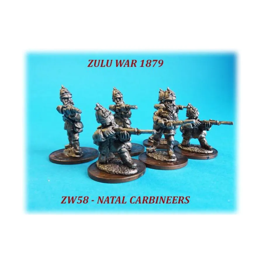 

Спешенные карабинеры Натала, Zulu War 1897 - Natal Natives (28mm)