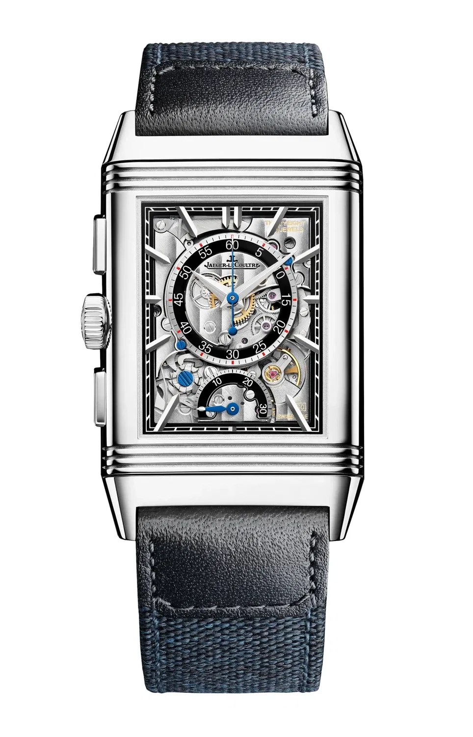 REVERSO TRIBUTE ХРОНОГРАФ - 389848J JAEGER-LECOULTRE, серебряный — фото 2