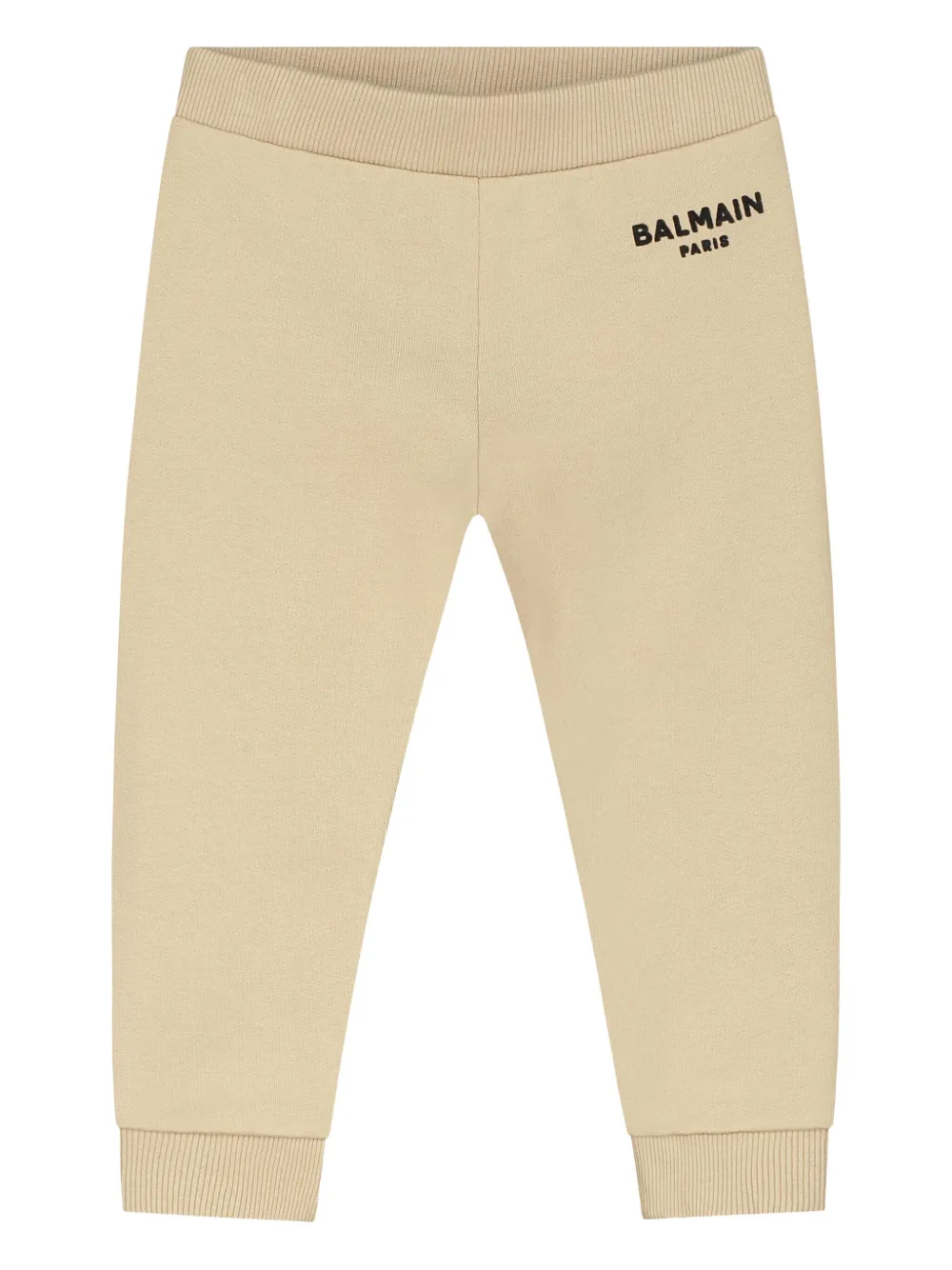 

Спортивные брюки с вышитым логотипом Balmain Kids, нейтральный