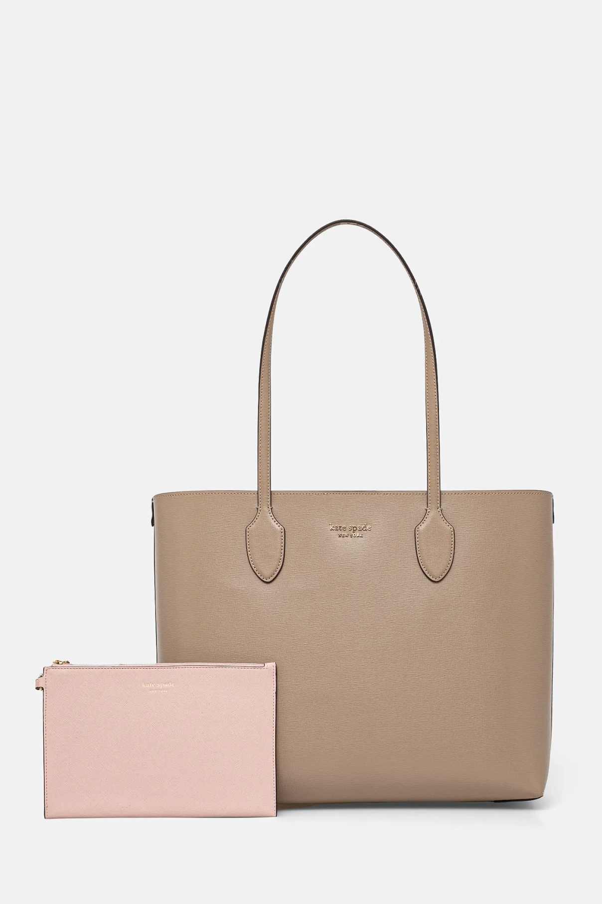 

Кожаная сумочка Kate Spade, бежевый