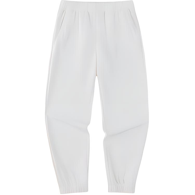 

Женские повседневные брюки Anta Sports Life Collection цвета ванильный белый Vanilla White
