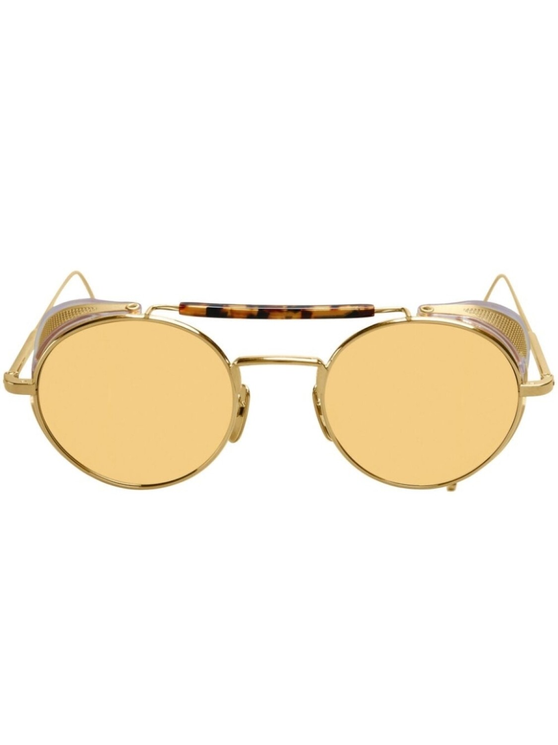 

Thom Browne Eyewear солнцезащитные очки 20th Anniversary Edition, золотистый