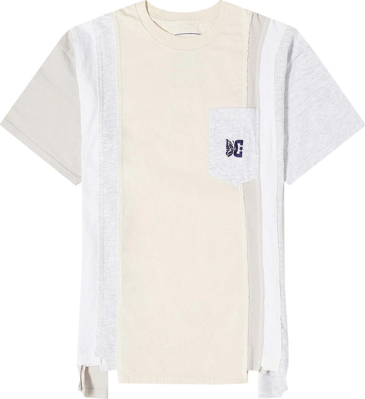 

Футболка Needles x DC Shoes 7 Cuts Short-Sleeve 'Ivory', кремовый