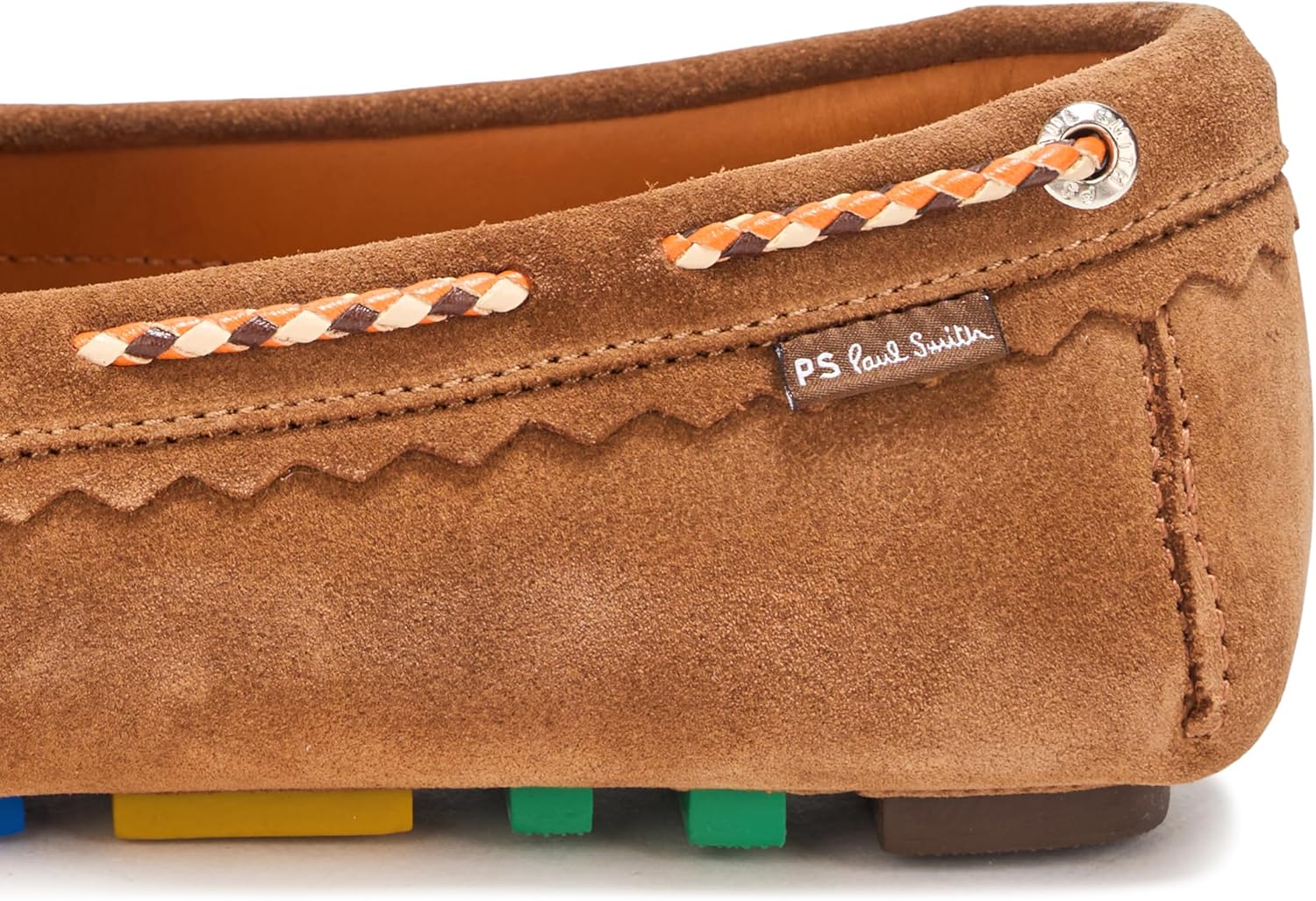 Мужские кроссовки Paul Smith Ps Springfield в стиле мокасин для вождения, Tan — фото 4