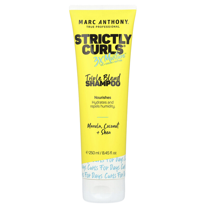 

Marc Anthony, Strictly Curls, шампунь тройной смеси, 250 мл (8,45 жидк. унц.)