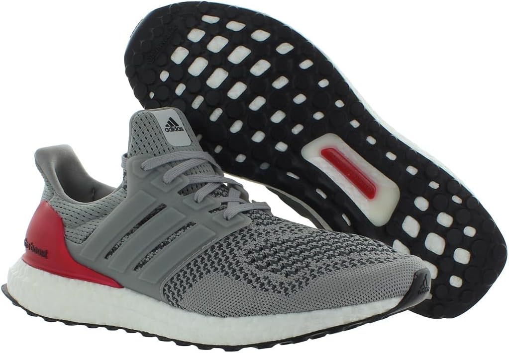 Мужские кроссовки Adidas Ultraboost 1.0, красный/серый/угольный/светло-серый — фото 2