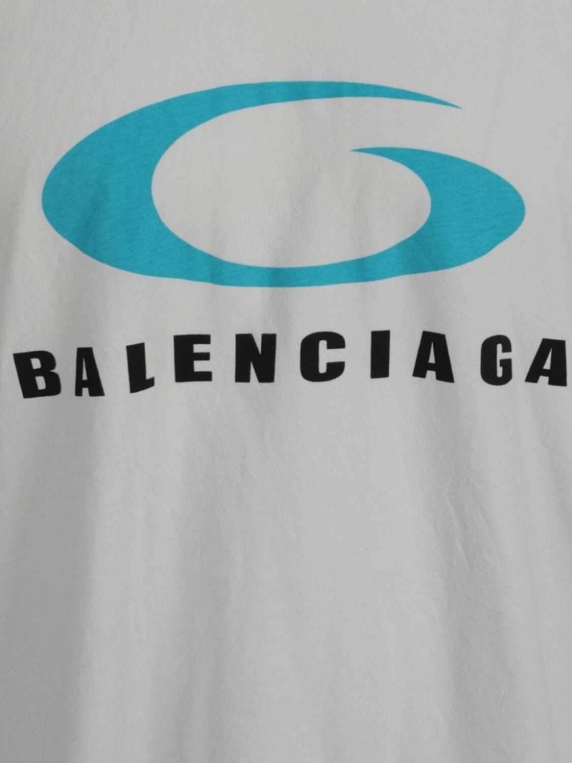 

Balenciaga футболка с надписью «Loop Sports Icon», белый