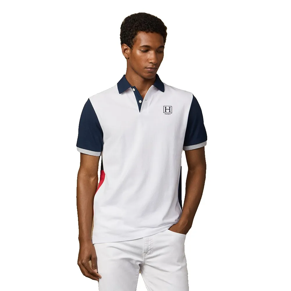 

Поло с коротким рукавом Hackett HM5600134, белый