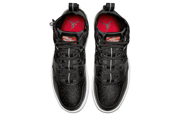 Кроссовки 1 высокие карго Air Jordan, черный — фото 3