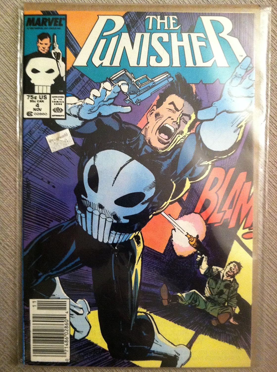 

Marvel Comics The Punisher Nov 1987 #4