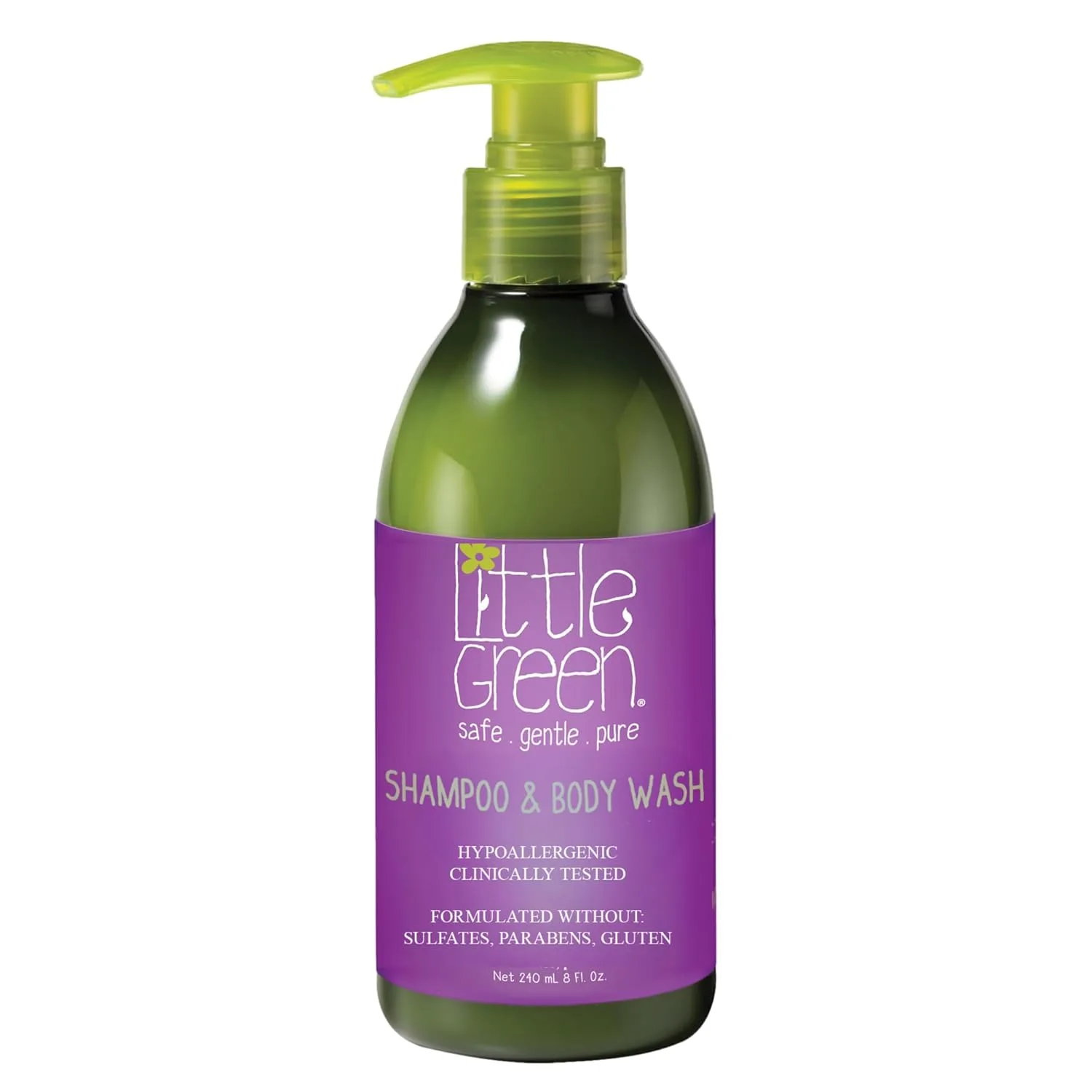 Детский шампунь и гель для душа Little Green 226.80 г (1 шт.), Green