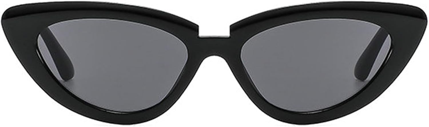 

Солнцезащитные очки «кошачий глаз» от Helena Fashion для женщин, винтажные солнцезащитные очки 90-х годов, маленькая оправа, овальная форма, черные, защита от ультрафиолета UV400, C1