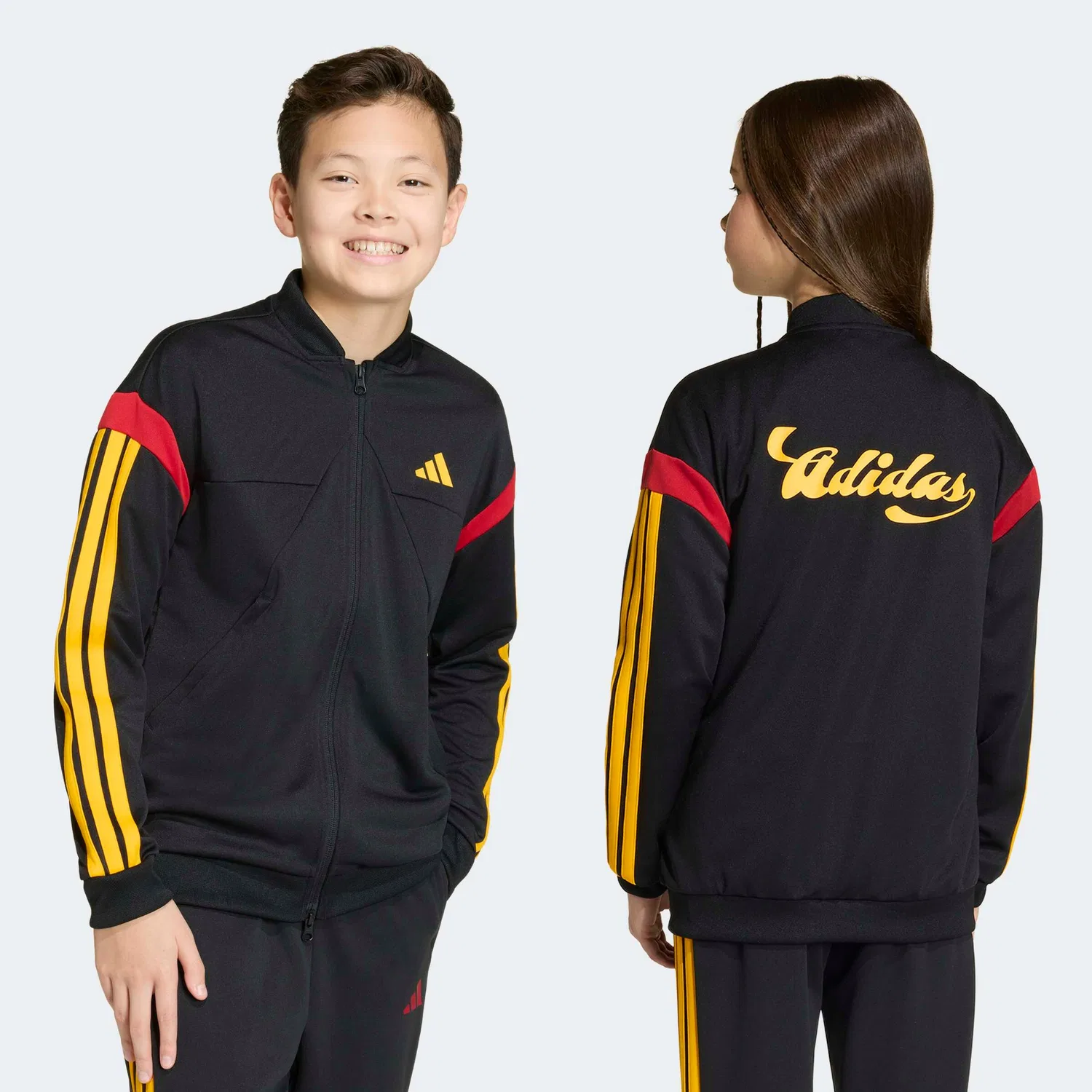 Спортивная куртка Adidas Sportswear черного цвета — фото 4