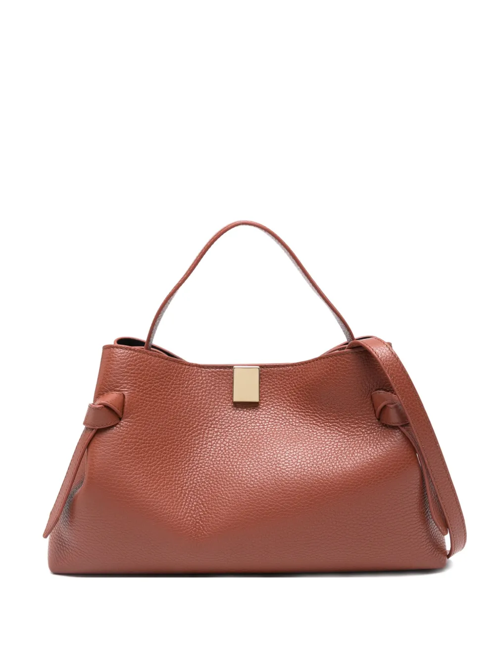 

Сумка-тоут с узлом Yuzefi, коричневый