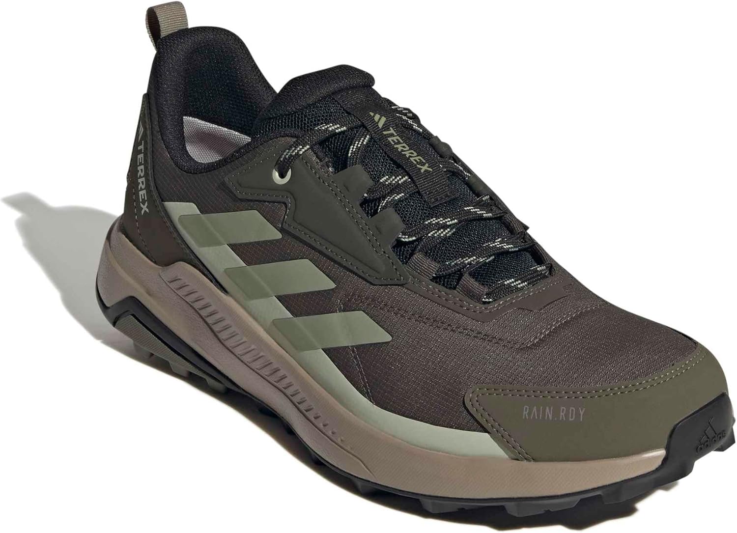 Мужские кроссовки Adidas Terrex Anylander Rain.rdy для походов, зеленый/оливковый — фото 4