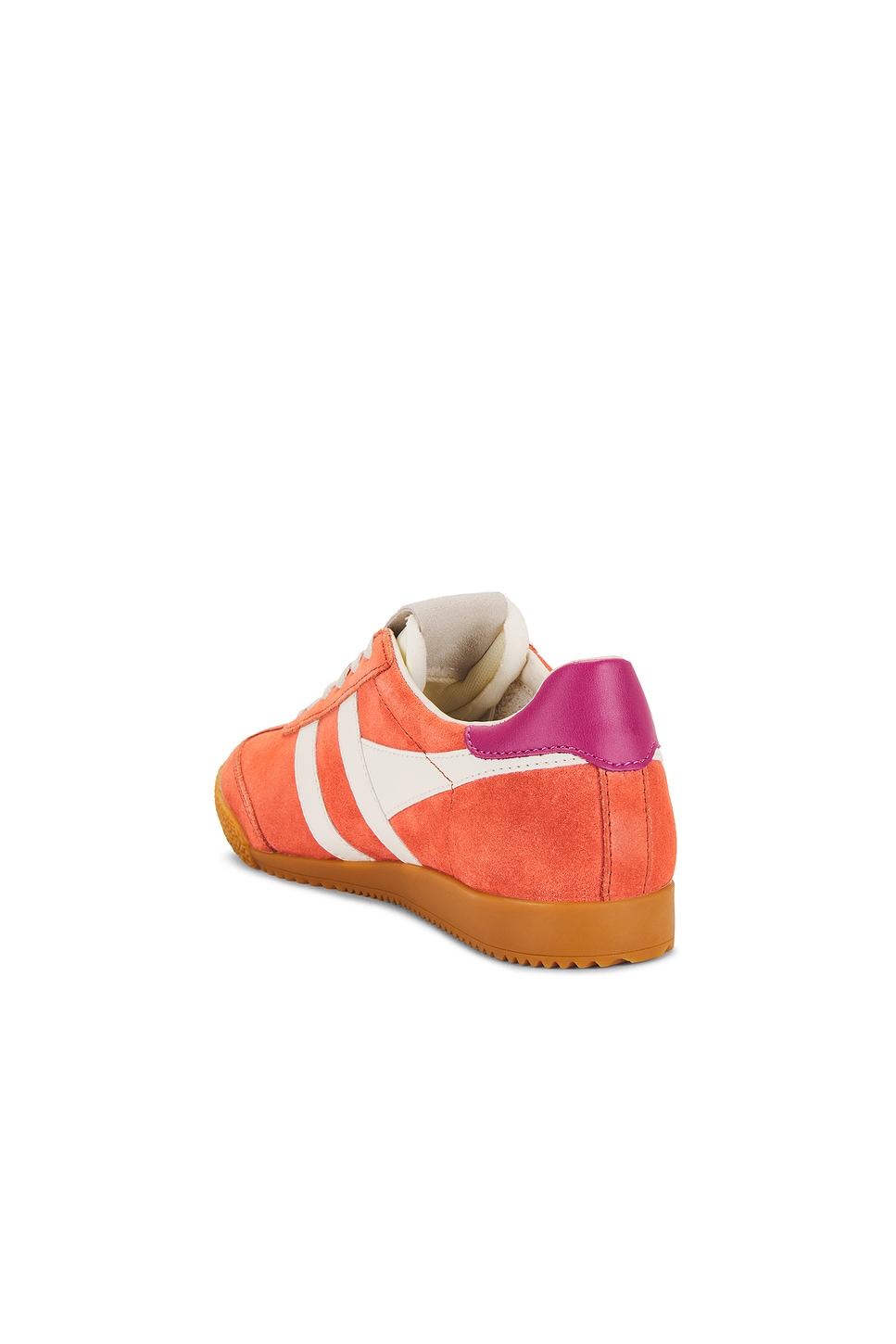 Кроссовки из замши для женщин Grandslam Gola, coral & off white & gum — фото 3