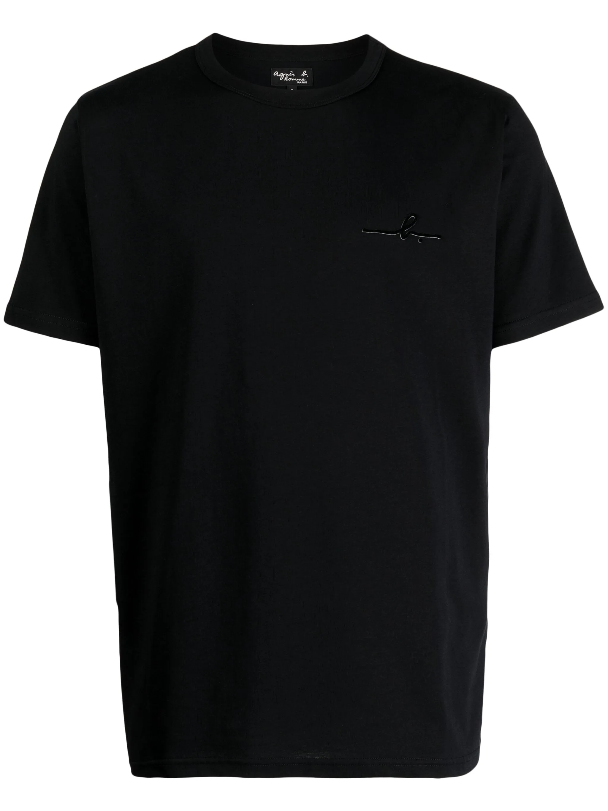 

Футболка с логотипом Agnès B., черный