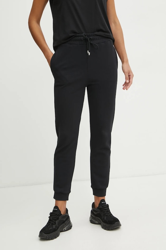 

Хлопковые спортивные брюки Pinko, черный